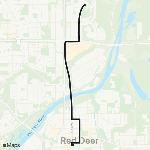 RDT Pines Alt School map