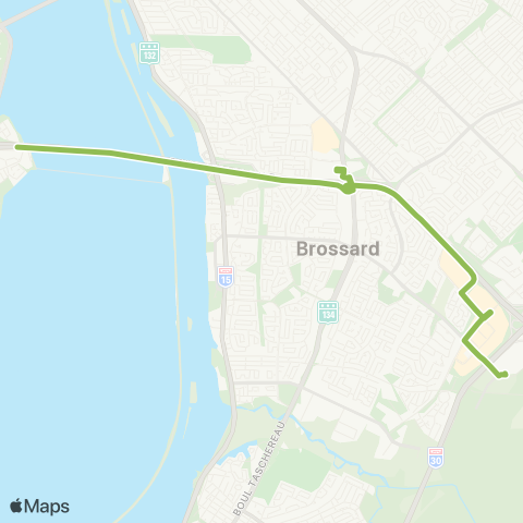 RTL Île-des-Sœurs - Brossard map