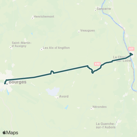 Rémi 18 La Charité-sur-Loire / Bourges map