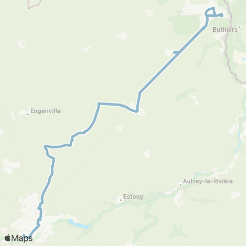 Rémi 45 Le Malesherbois - Pithiviers map