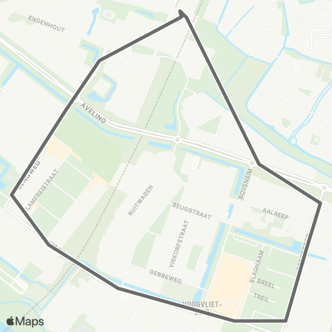 RET Hoogvliet Metro - Zalmplaat map