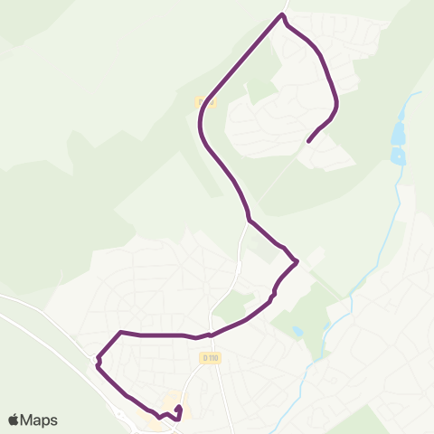 Rezo'Bus Conservatoire - Bois du Parc map