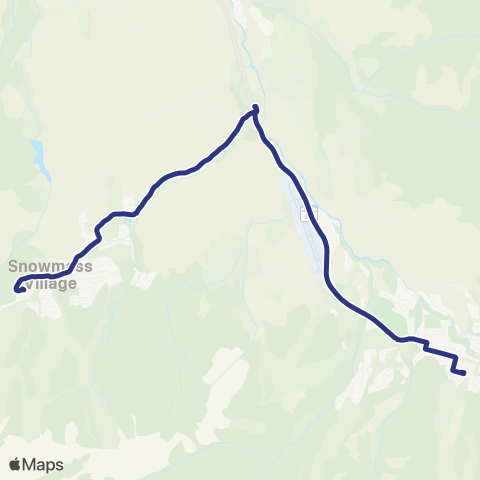 RFTA Snowmass / Aspen map