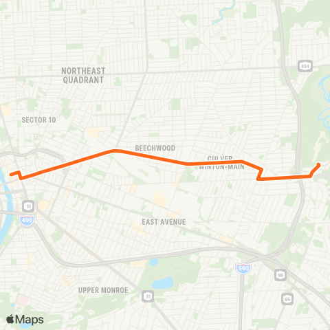 RTS East Main map