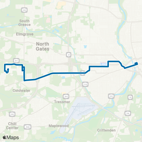 RTS Buffalo Rd map