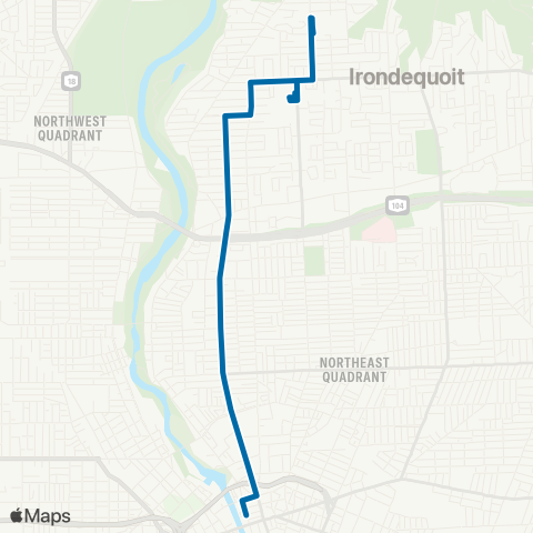 RTS North Clinton map