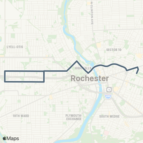 RCSD Special Dutchtown / Prince map