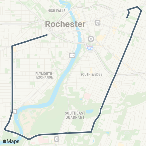 RCSD Special Genesee / Prince map