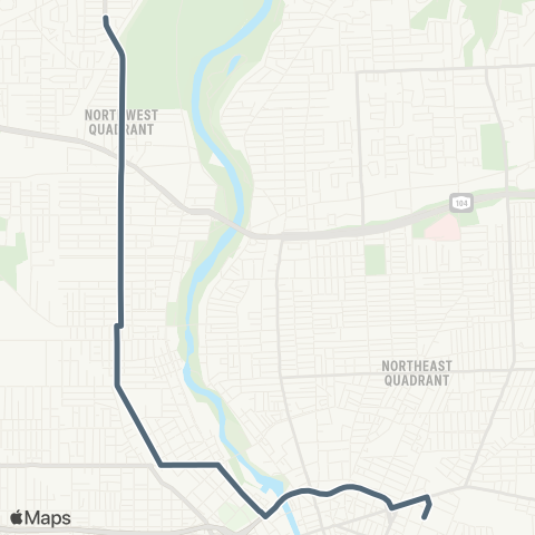 RCSD Special Maplewood-Dewey / Prince map