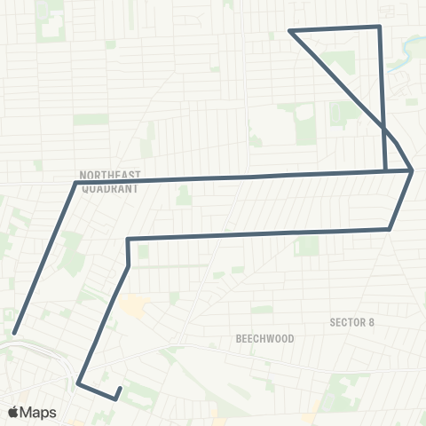 RCSD Special N Marketview-Northland / Prince map