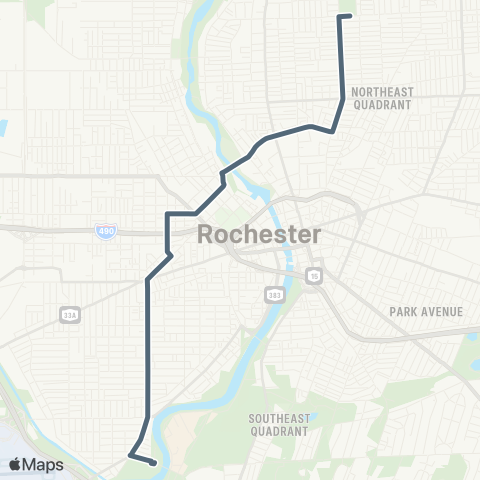 RCSD Special Genesee / Norton map