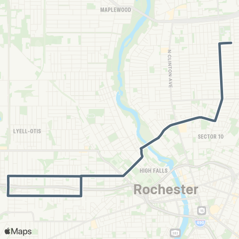 RCSD Special Dutchtown / Norton map