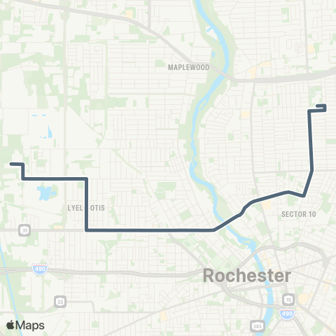 RCSD Special Lyell-Otis / Norton map