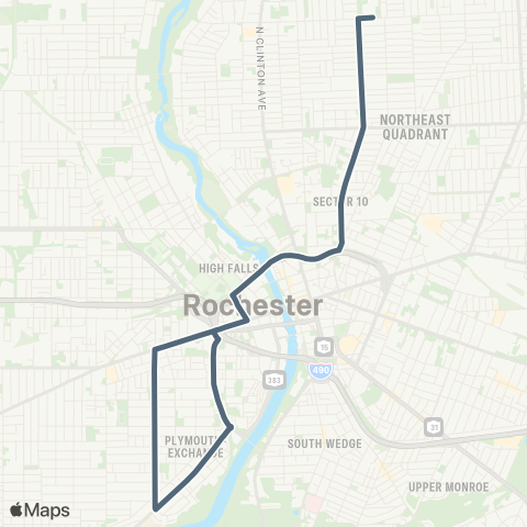 RCSD Special Mayors Heights-Plymouth / Norto map