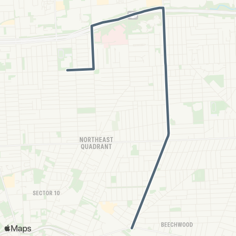 RCSD Special N Goodman / Norton map