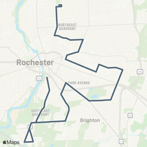 RCSD Special City SE / Norton map