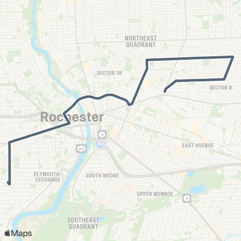 RCSD Special Winton-N Mrktvw-Bchwd / Genesee map