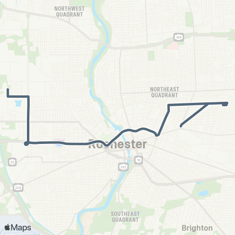 RCSD Special Nmarketview-Homestead / Colfax map