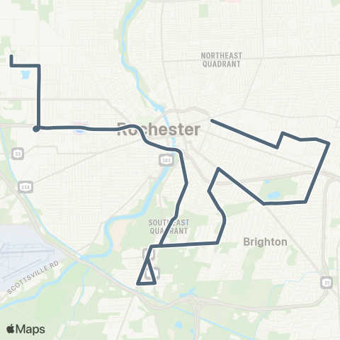 RCSD Special City SE / Colfax map