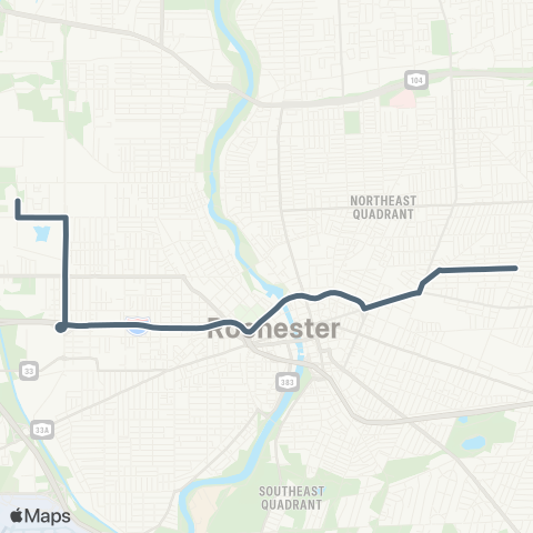 RCSD Special Beechwood / Colfax map