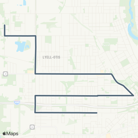 RCSD Special Dutchtown / Colfax map