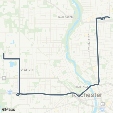 RCSD Special Joseph-Hudson / Colfax map