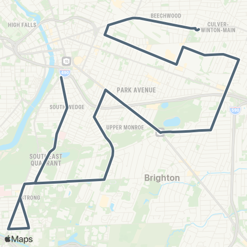 RCSD Special City SE / E Main map