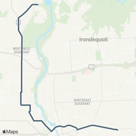 RCSD Special Maplewood - Dewey / E Main map