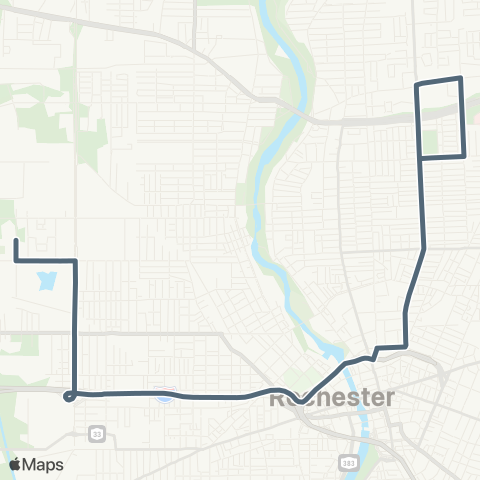 RCSD Special Hudson-Carter / Colfax map