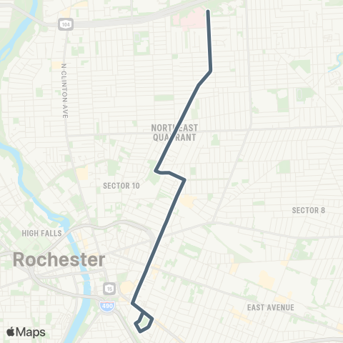 RCSD Special Portland / Monroe map