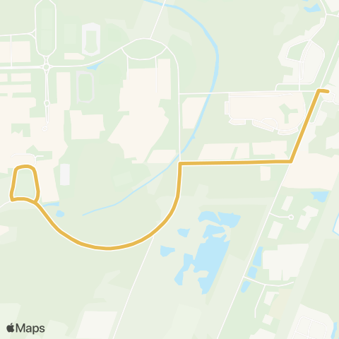 Rochester Institute of Technology RIT Inn Morning map