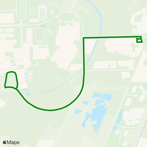 Rochester Institute of Technology RIT Inn Day map