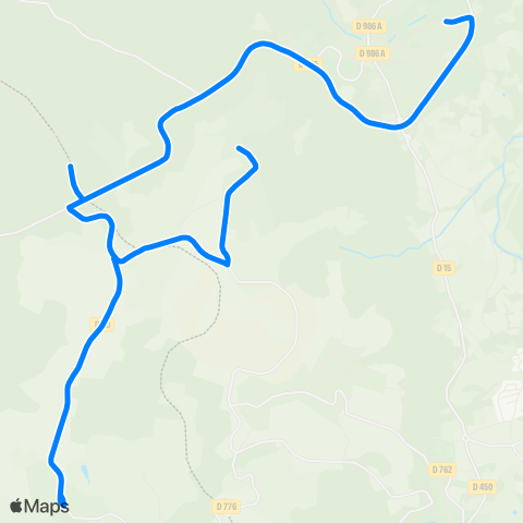 RLV Mobilités Volvic Luzet Rose des Ventes - Volvic Gustave Roghi map