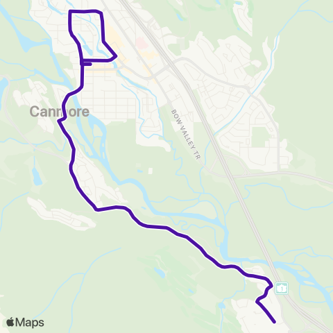 Roam Transit Three Sisters map