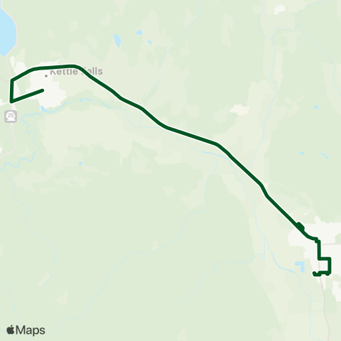 Rural Resources Kettle Falls - Colville map