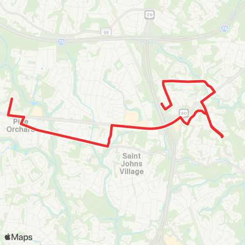 RTA of Central Maryland Ellicott City map