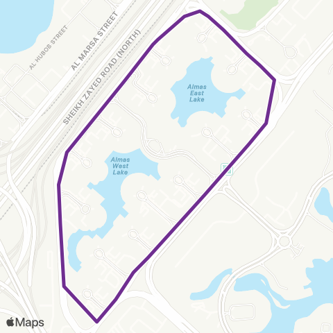 RTA DMCC MS - JLT, Silver Tower map