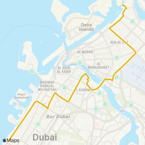 RTA Hamriya Port, Control Tower - Mercato Shopping Mall map