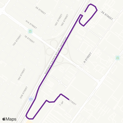 RTA Onpassive MS - Al Quoz Creative map