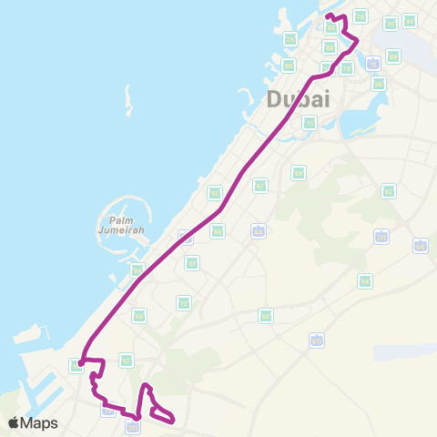 RTA Gold Souq Bus Sta - Dubai Investment Pk map