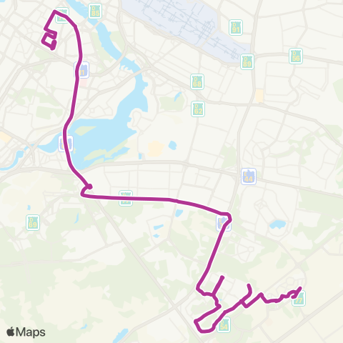 RTA Al Karama Bus Station - Silicon Oasis Hq map