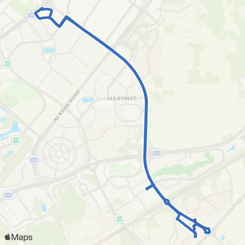 RTA MOE MS - The Sustainable City map