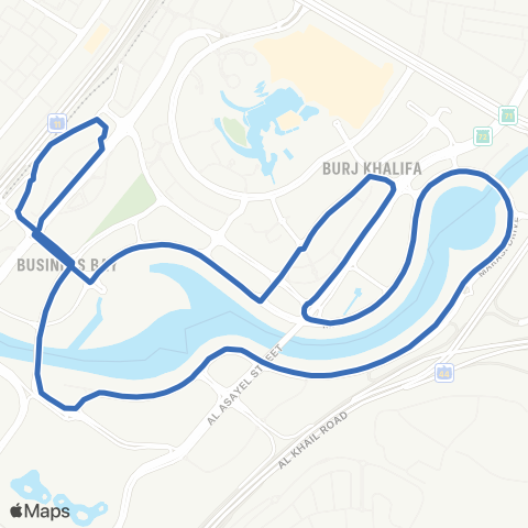 RTA Business Bay MS - Coral Tower map