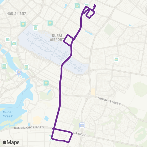 RTA Al Qusais Ind'L Area 5 - Ras Al Khor Vegetable Market map