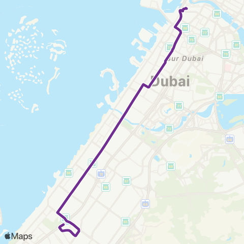 RTA Al Ghubaiba Bus Station - MOE MS map