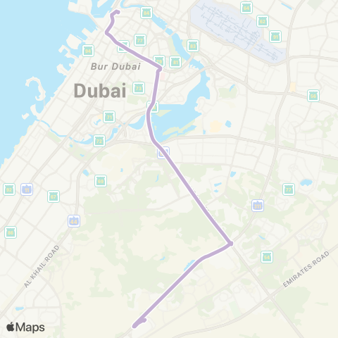 RTA Al Ghubaiba Bus Station - Global Village map