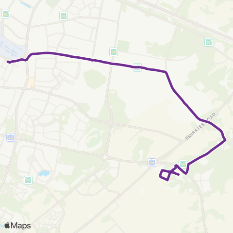 RTA Al Rashidiya Bus Sta - Al Awir Immigration map