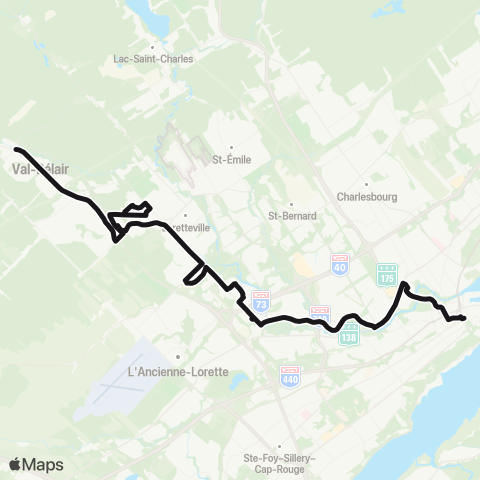 RTC - Neufchâtel map