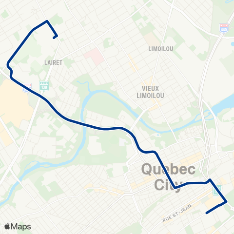 RTC Centre Vidéotron - Hôtels Centre-Ville map