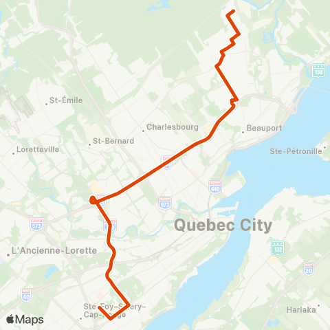 RTC Ste-Foy Centre - Ste-Thérèse-de-Lisieux map